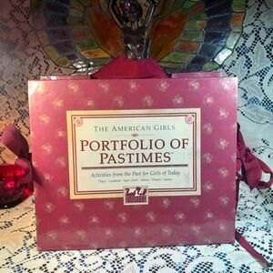 The American Girl's Collection Vintage Portfolio of Pastimes 7 Book Set